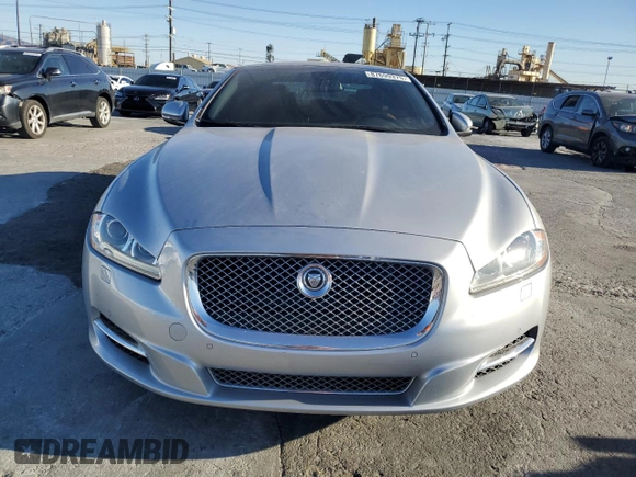 2011 Jaguar XJ with VIN SAJWA1JC0BMV13347, listed as a Copart auction lot 87699375 with Not Provided miles and Salvage Title. Bid and sale history available at DreamBid. Image 5.