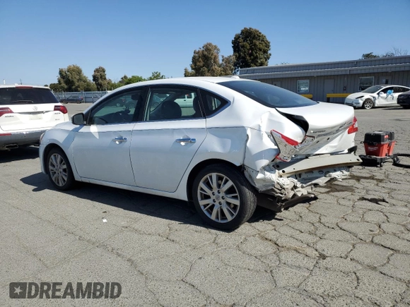 2015 Nissan Sentra SL z VIN 3N1AB7AP4FY376849, wystawiony jako Copart lot #58924185 z przebiegiem 86 856 mil mil oraz Szkoda całkowita • Salvage title. Historia ofert i sprzedaży dostępna na DreamBid. Obrazek 2.