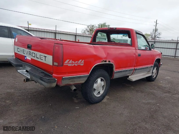 1994 Chevrolet C/K 1500 with VIN 1GCEK14K8RE108027, listed as a IAAI auction lot 41837797 with 293,964 mi miles. Bid and sale history available at carsss.com. Image 4.