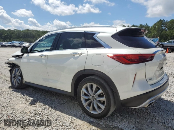 2020 Infiniti QX50 Sensory z VIN 3PCAJ5M39LF108299, wystawiony jako Copart lot #65419795 z przebiegiem 59 629 mil mil oraz Szkoda całkowita • Salvage title. Historia ofert i sprzedaży dostępna na DreamBid. Obrazek 2.