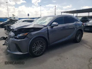 2023 Lexus RX with VIN 2T2BBMCA2PC014203, listed as a Copart auction lot 65678153 with 5,927 mi miles. Bid and sale history available at carsss.com. Image 1.
