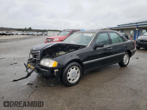 1996 Mercedes-Benz C with VIN WDBHA28E7TF328169, listed as a Copart auction lot 83653124 with 282,232 mi miles and Salvage Title. Bid and sale history available at carsss.com. Image 1.