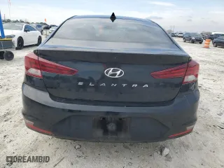 2019 Hyundai Elantra Preferred with VIN KMHD84LF2KU731120, listed as a Copart auction lot 48974415 with 133,488 mi miles and Salvage Title. Bid and sale history available at carsss.com. Image 6.