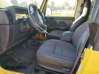 2002 Jeep Wrangler Sport with VIN 1J4FA49S52P750310, listed as a Copart auction lot 50815255 with 188,364 mi miles and Salvage Title. Bid and sale history available at carsss.com. Image 7.