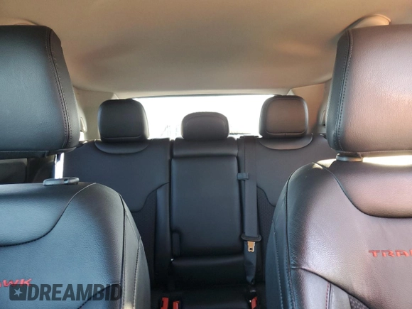2022 Jeep Compass Trailhawk with VIN 3C4NJDDB9NT202965, listed as a Copart auction lot 46124755 with 9,610 mi miles and Salvage title. Bid and sale history available at DreamBid. Image 10.