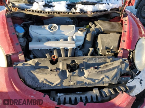 2006 Volkswagen Beetle with VIN 3VWRF21Y86M311491, listed as a Copart auction lot 87729475 with 158,535 mi miles and Non Repairable. Bid and sale history available at DreamBid. Image 11.