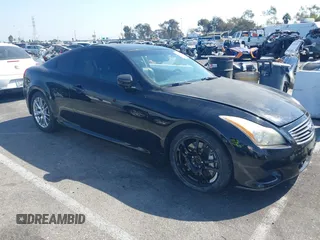 2008 Infiniti G37 Coupe Journey with VIN JNKCV64EX8M128384, listed as a IAAI auction lot 40498698 with Not Provided miles. Bid and sale history available at carsss.com. Image 1.