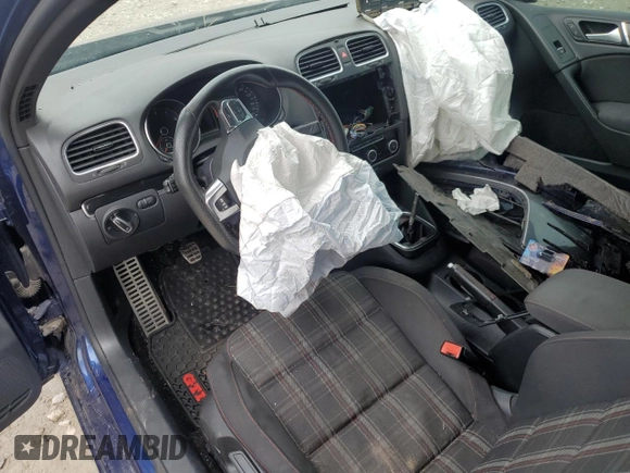2012 Volkswagen GTI PZEV with VIN WVWED7AJ3CW101447, listed as a Copart auction lot 55298125 with Not provided miles and Clean title. Bid and sale history available at DreamBid. Image 8.
