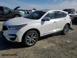 2021 Acura RDX w/Technology Package with VIN 5J8TC1H52ML013932, listed as a Copart auction lot 45125215 with 35,703 mi miles and Salvage Title. Bid and sale history available at carsss.com. Image 1.