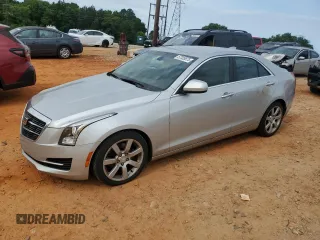 2015 Cadillac ATS Standard RWD z VIN 1G6AA5RA5F0133259, wystawiony jako Copart lot #57305875 z przebiegiem 66 936 mil mil oraz Szkody całkowita. Historia ofert i sprzedaży dostępna na DreamBid. Obrazek 1.