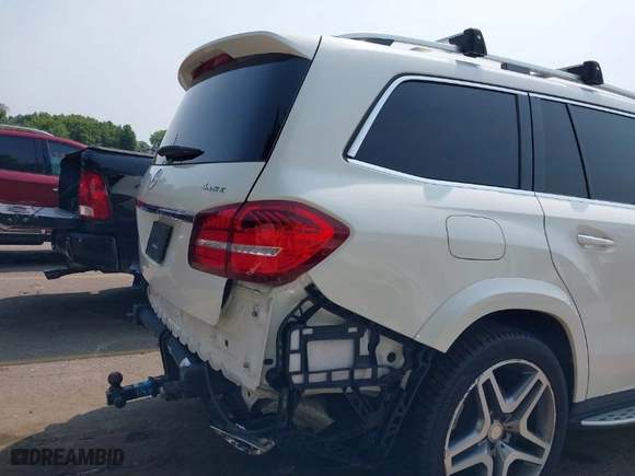 2017 Mercedes-Benz GLS with VIN 4JGDF7DE4HA879647, listed as a IAAI auction lot 39999023 with 97,372 mi miles. Bid and sale history available at carsss.com. Image 19.