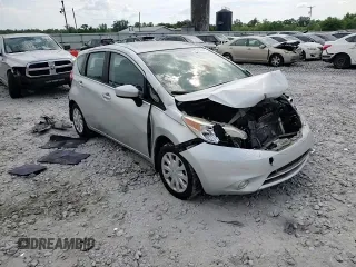 2015 Nissan Note S Plus with VIN 3N1CE2CP2FL395610, listed as a Copart auction lot 54178205 with 92,629 mi miles and Salvage title. Bid and sale history available at DreamBid. Image 14.