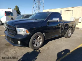 2014 Ram 1500 Tradesman with VIN 3C6JR6AT5EG157104, listed as a Copart auction lot 76614184 with 123,693 mi miles and Salvage Title. Bid and sale history available at carsss.com. Image 1.