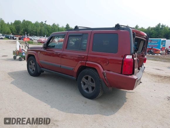 2008 Jeep Commander Sport with VIN 1J8HG48N98C203848, listed as a IAAI auction lot 42424047 with 119,272 mi miles and . Bid and sale history available at DreamBid. Image 3.