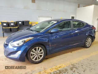 2016 Hyundai Elantra SE with VIN 5NPDH4AE1GH742917, listed as a Copart auction lot 60426485 with 129,078 mi miles and Salvage title. Bid and sale history available at DreamBid. Image 1.
