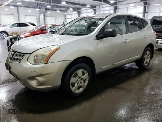 2012 Nissan Rogue S with VIN JN8AS5MV9CW711137, listed as a Copart auction lot 61604835 with 132,813 mi miles and Salvage title. Bid and sale history available at DreamBid. Image 1.
