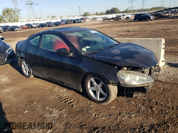 2005 Acura RSX Type-S with VIN JH4DC53045S000949, listed as a Copart auction lot 73118744 with 184,388 mi miles and Salvage Title. Bid and sale history available at carsss.com. Image 4.