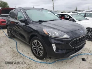 2020 Ford Escape SEL with VIN 1FMCU0H61LUB07822, listed as a Copart auction lot 73777834 with Not provided miles and Salvage title. Bid and sale history available at DreamBid. Image 4.