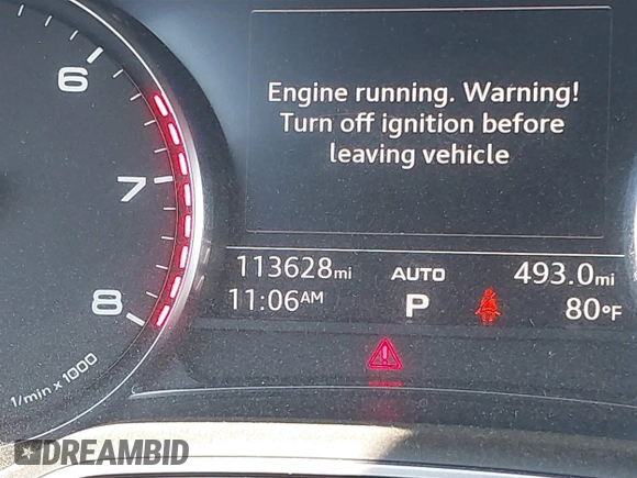 2017 Audi Q7 Premium Plus with VIN WA1LAAF73HD011755, listed as a IAAI auction lot 42684003 with 113,628 mi miles and . Bid and sale history available at DreamBid. Image 15.