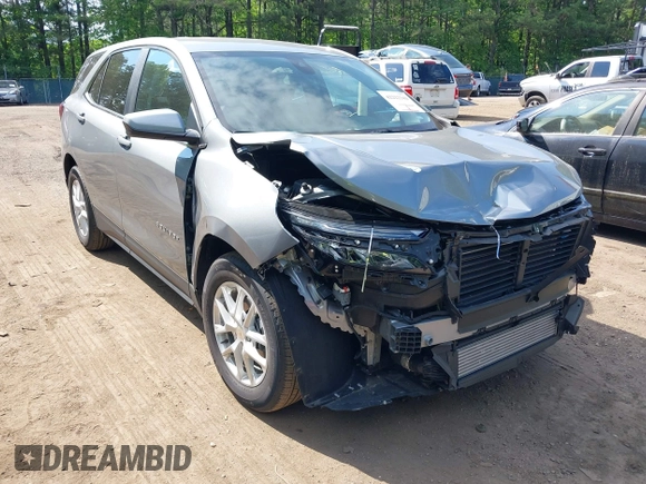 2024 Chevrolet Equinox LT with VIN 3GNAXKEG5RL334386, listed as a IAAI auction lot 42222344 with 11,826 mi miles and . Bid and sale history available at DreamBid. Image 1.