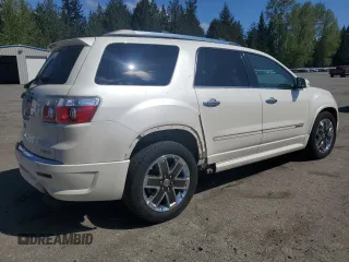 2012 GMC Acadia Denali with VIN 1GKKVTED0CJ406855, listed as a Copart auction lot 53662255 with 118,053 mi miles and Salvage Title. Bid and sale history available at carsss.com. Image 3.