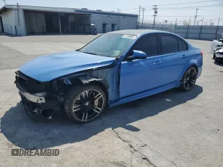 2015 BMW M3 with VIN WBS3C9C52FJ276160, listed as a Copart auction lot 61135805 with 71,708 mi miles and Salvage title. Bid and sale history available at DreamBid. Image 1.