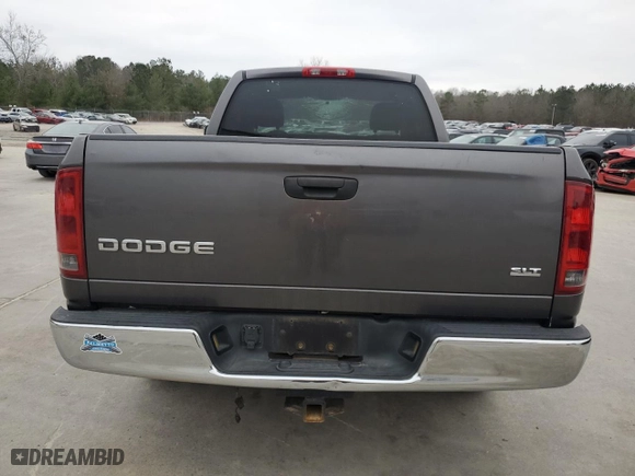 2004 Dodge Ram 1500 SLT with VIN 1D7HA16DX4J252537, listed as a Copart auction lot 44303075 with 320,422 mi miles and Salvage Title. Bid and sale history available at carsss.com. Image 6.