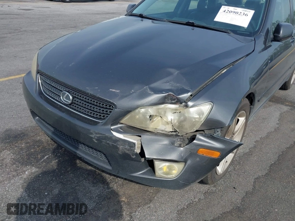 2002 Lexus IS 300/350 with VIN JTHBD192820038102, listed as a IAAI auction lot 42090236 with 268,307 mi miles and . Bid and sale history available at DreamBid. Image 6.