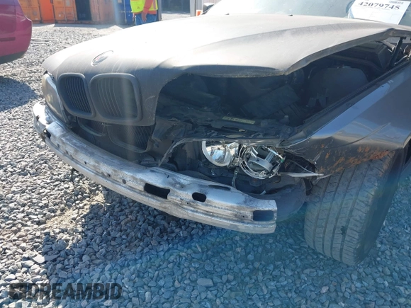 2003 BMW 5 Series 530iA with VIN WBADT63453CK29705, listed as a IAAI auction lot 42079745 with 1 mi miles. Bid and sale history available at carsss.com. Image 6.
