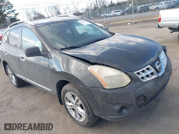 2013 Nissan Rogue S with VIN JN8AS5MT0DW016531, listed as a IAAI auction lot 41689924 with 153,971 mi miles. Bid and sale history available at carsss.com. Image 1.