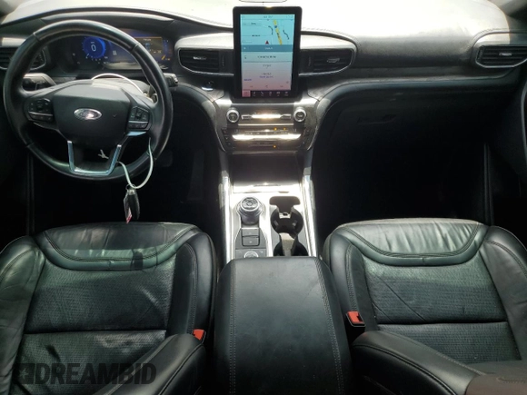 2020 Ford Explorer Platinum z VIN 1FM5K8HC9LGC49594, wystawiony jako Copart lot #52087375 z przebiegiem 38 273 mil mil oraz Szkoda całkowita • Salvage title. Historia ofert i sprzedaży dostępna na DreamBid. Obrazek 8.