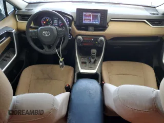2022 Toyota RAV4 XLE with VIN 2T3W1RFV3NC192260, listed as a Copart auction lot 55153925 with 42,401 mi miles and Salvage title. Bid and sale history available at DreamBid. Image 8.