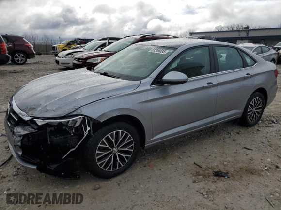 2020 Volkswagen Jetta S z VIN 3VWCB7BU7LM065930, wystawiony jako Copart lot #53300835 z przebiegiem 34 887 mil mil oraz Szkoda całkowita • Salvage title. Historia ofert i sprzedaży dostępna na DreamBid. Obrazek 1.