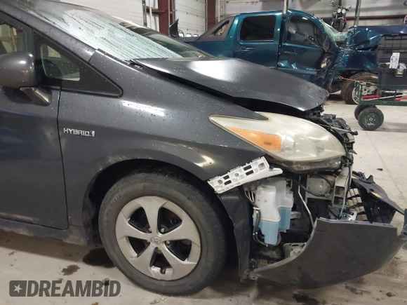 2013 Toyota Prius One z VIN JTDKN3DU3D1687337, wystawiony jako IAAI lot #41200238 z przebiegiem 163 085 mil mil oraz . Historia ofert i sprzedaży dostępna na DreamBid. Obrazek 18.