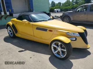 2000 Plymouth Prowler z VIN 1P3EW65G4YV605652, wystawiony jako Copart lot #61837594 z przebiegiem 130 326 mil mil oraz Tytuł czysty. Historia ofert i sprzedaży dostępna na DreamBid. Obrazek 4.