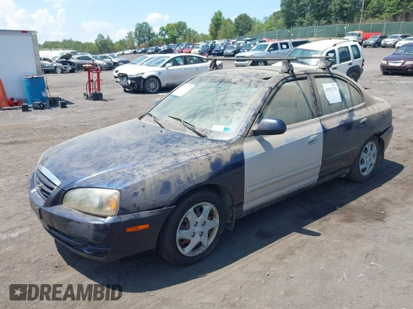 2006 Hyundai Elantra GLS with VIN KMHDN46D06U331744, listed as a IAAI auction lot 42587270 with 250,750 mi miles and . Bid and sale history available at DreamBid. Image 2.