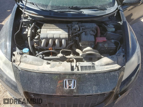 2013 Honda CR-Z with VIN JHMZF1D49DS002427, listed as a Copart auction lot 87719345 with 107,924 mi miles and Salvage title. Bid and sale history available at DreamBid. Image 12.