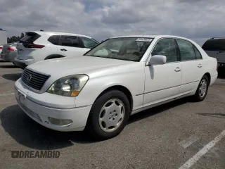 2001 Lexus LS 430 with VIN JTHBN30F210029340, listed as a Copart auction lot 54626625 with 265,641 mi miles and Clean Title. Bid and sale history available at carsss.com. Image 1.