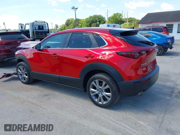 2021 Mazda CX-30 Preferred with VIN 3MVDMACL9MM252414, listed as a IAAI auction lot 41893495 with 26,650 mi miles. Bid and sale history available at carsss.com. Image 3.