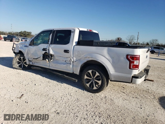 2019 Ford F-150 XL with VIN 1FTEW1C47KKF26805, listed as a Copart auction lot 86968404 with 67,962 mi miles and Salvage Title. Bid and sale history available at DreamBid. Image 2.