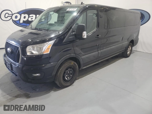 2021 Ford Transit Passenger XL with VIN 1FBAX2Y81MKA66013, listed as a Copart auction lot 41983025 with 78,994 mi miles and Clean title. Bid and sale history available at DreamBid. Image 1.
