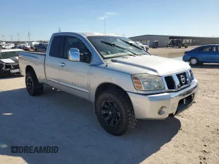 2005 Nissan Titan SE with VIN 1N6BA06B65N548901, listed as a Copart auction lot 82134924 with 167,374 mi miles and Clean title. Bid and sale history available at DreamBid. Image 4.