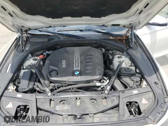 2014 BMW 5 Series 535d xDrive with VIN WBAFV3C57ED685132, listed as a Copart auction lot 60413005 with 94,355 mi miles and Salvage title. Bid and sale history available at DreamBid. Image 11.