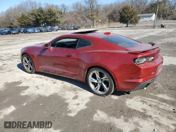 2020 Chevrolet Camaro 1SS with VIN 1G1FF1R70L0103088, listed as a Copart auction lot 45216135 with 46,075 mi miles and Salvage Title. Bid and sale history available at DreamBid. Image 2.