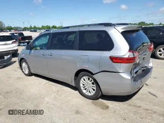 2017 Toyota Sienna XLE Auto Access Seat с VIN 5TDYZ3DC5HS787678, выставлен на аукционе Copart как лот 57631105 с пробегом 220 388 миль миль и Списание • Salvage title. История ставок и продаж доступна на DreamBid. Изображение 2.