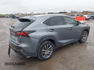 2016 Lexus NX 200t with VIN JTJYARBZXG2039142, listed as a IAAI auction lot 41968135 with 112,186 mi miles. Bid and sale history available at carsss.com. Image 4.