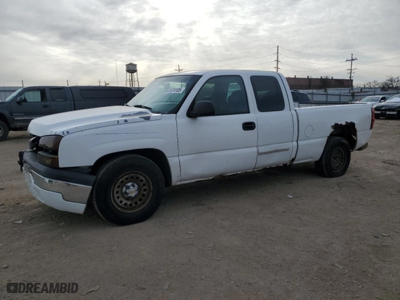 2006 Chevrolet Silverado 1500 LT1 with VIN 1GCEC19V06Z204156, listed as a Copart auction lot 41574105 with 202,356 mi miles and Salvage Title. Bid and sale history available at carsss.com. Image 1.