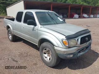 2001 Toyota Tacoma PreRunner z VIN 5TEGM92N81Z735066, wystawiony jako IAAI lot #42698977 z przebiegiem 365 657 mil mil oraz . Historia ofert i sprzedaży dostępna na DreamBid. Obrazek 1.