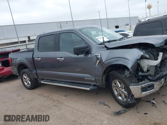 2024 Ford F-150 XLT with VIN 1FTFW3LD8RFA06812, listed as a IAAI auction lot 41958668 with 16,751 mi miles. Bid and sale history available at carsss.com. Image 14.