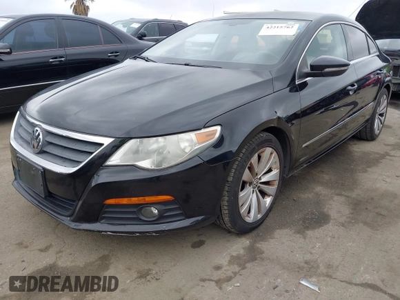 2010 Volkswagen CC Sport with VIN WVWMP7AN1AE564650, listed as a IAAI auction lot 42215762 with 117,258 mi miles and . Bid and sale history available at DreamBid. Image 2.